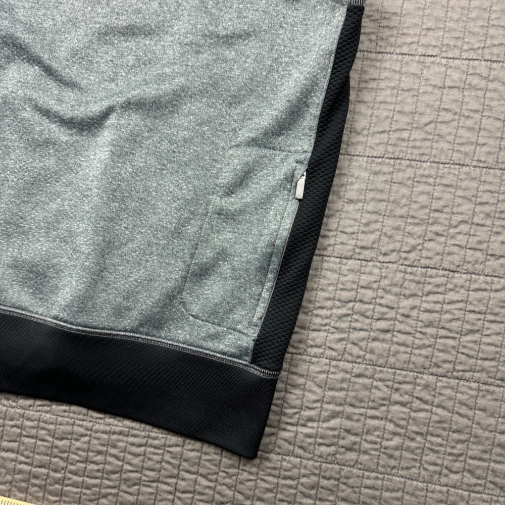 Jordan Men Small Dri-FIT Sleeveless Hoodie Grey Black Jumpman Vest Small Sports - Picture 5 of 12